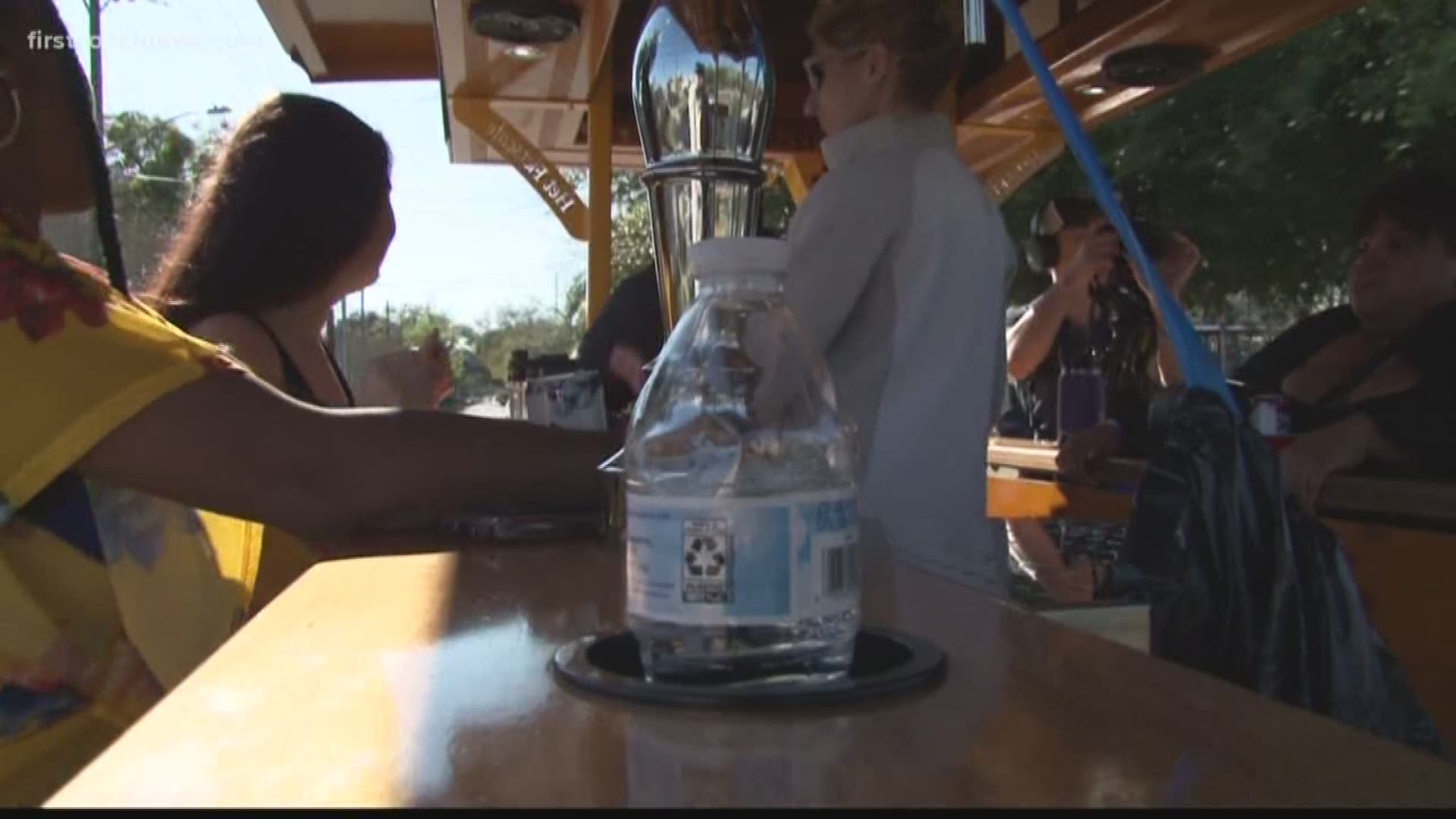 Pedal, pedal, pedal, coast! Those words were echoing through 5 Points and Riverside as Pedal Pub Jax rolled through.