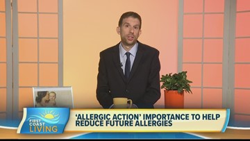 Specialists say allergies are on the rise in infants and children.