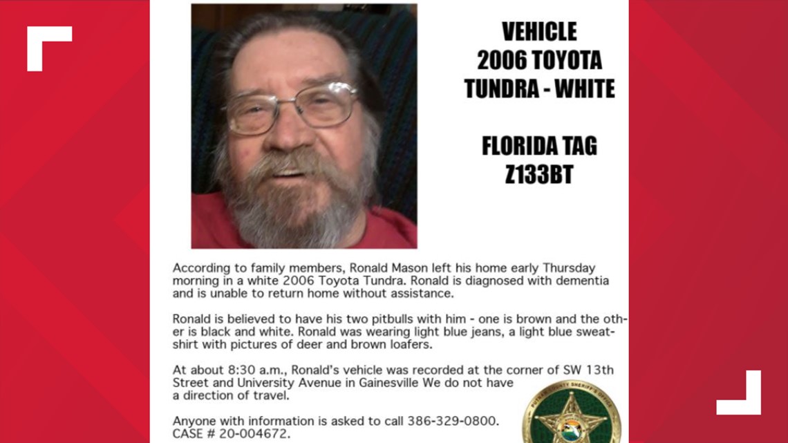 Silver Alert Issued For Putnam County Man With Dementia ...