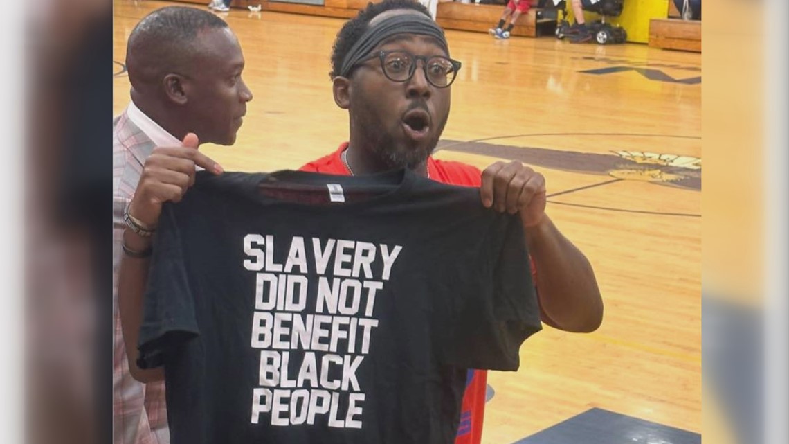 Duval County school board member makes viral shirt about slavery