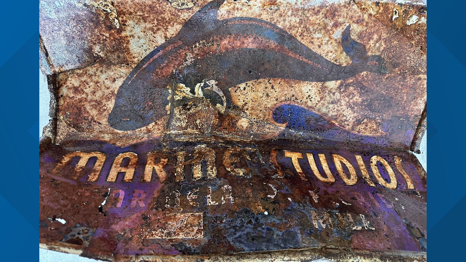 Marine Studios signs from 80 years ago unearthed