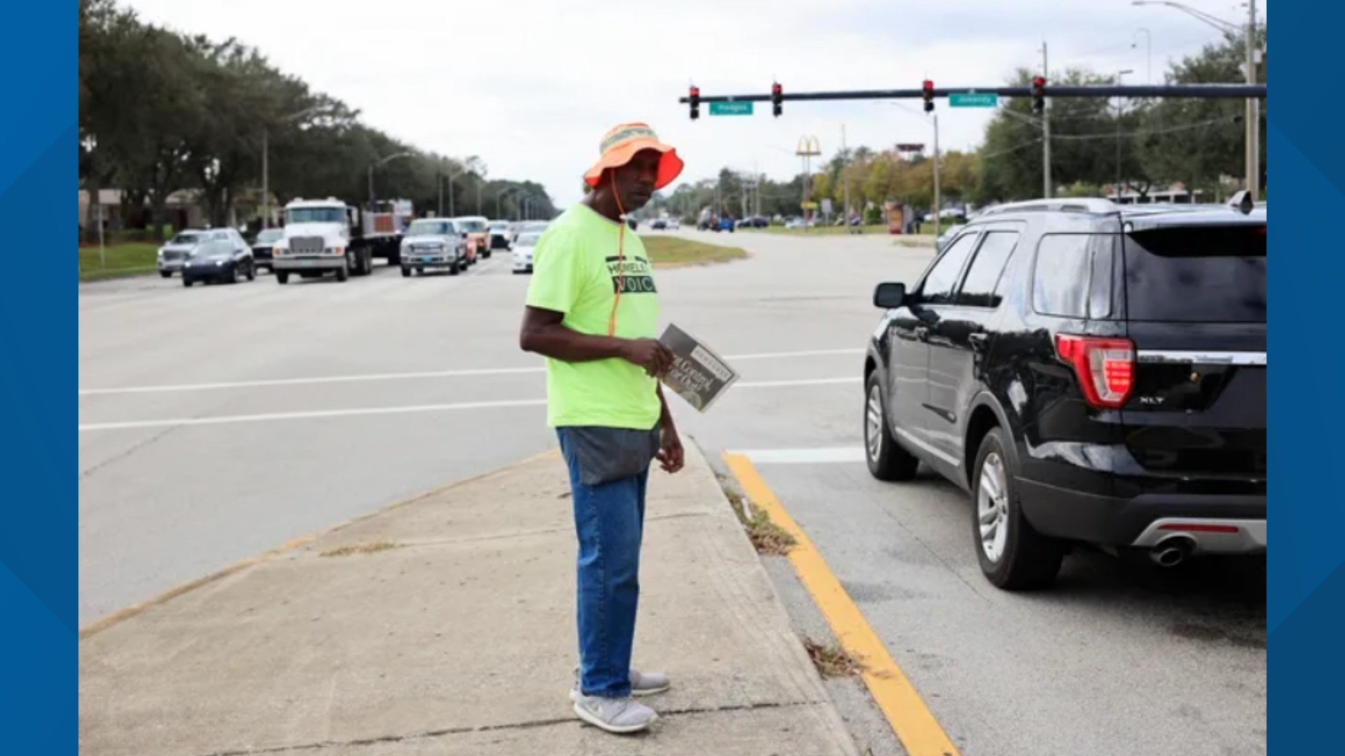The City Council changed Jacksonville’s traffic code in February 2023 to forbid “any physical interaction between a pedestrian and an occupant of a motor vehicle.”