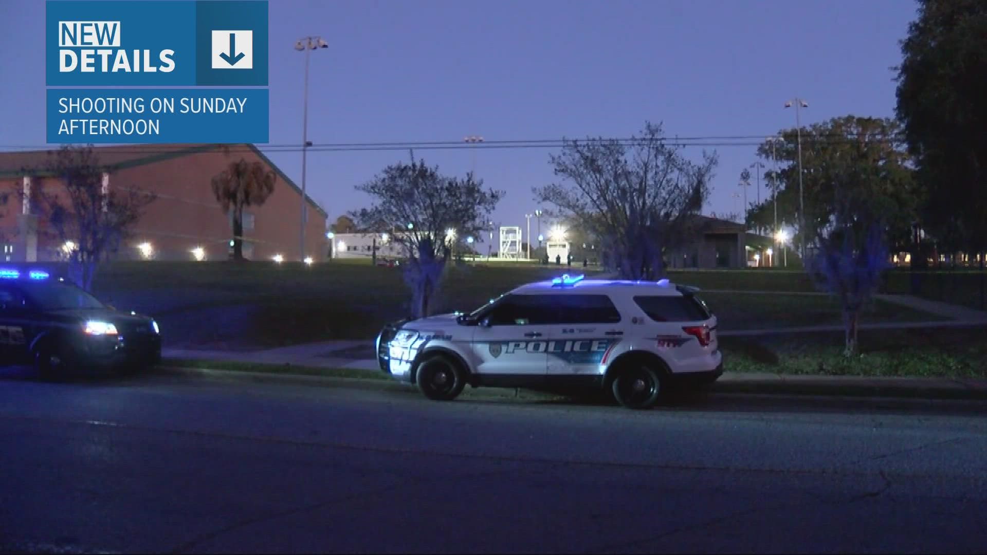 Florida A&M University says none of the victims in a shooting at the university's outdoor basketball courts were students.