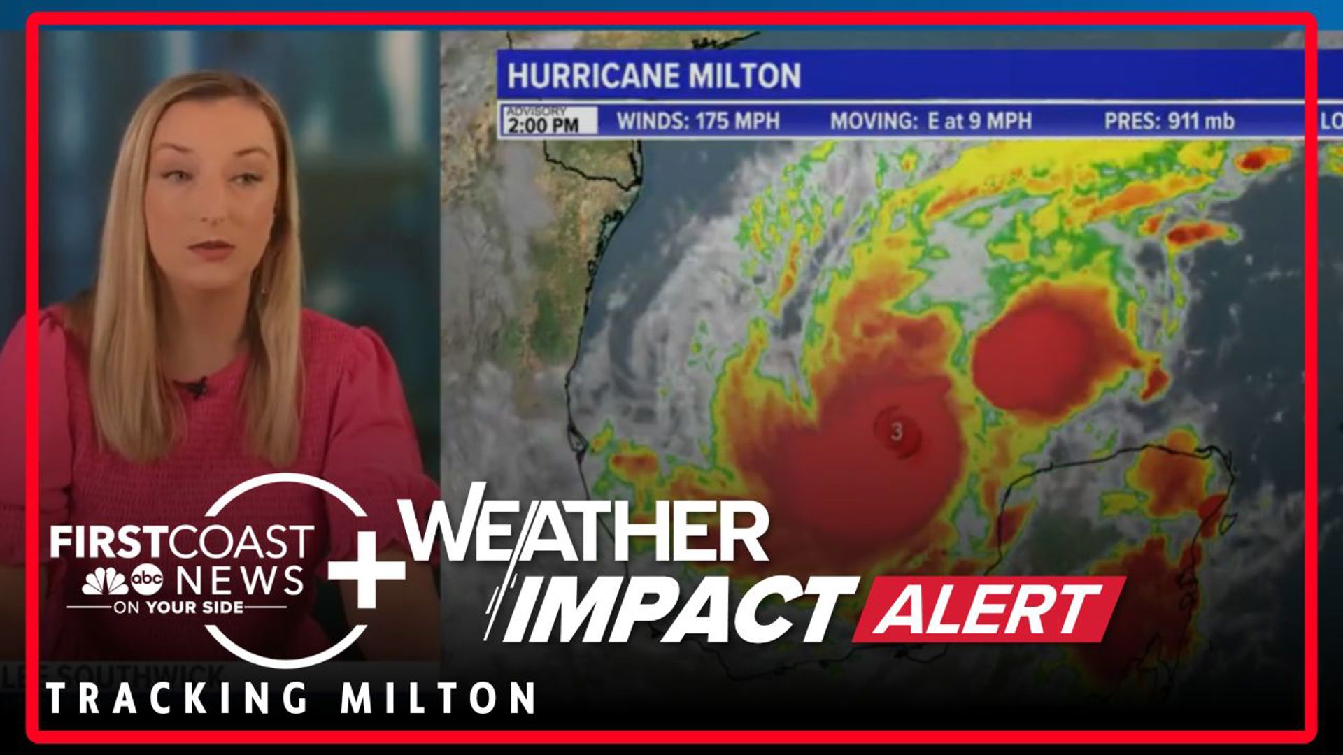 Milton rapidly intensified into a Category 5 on Monday.