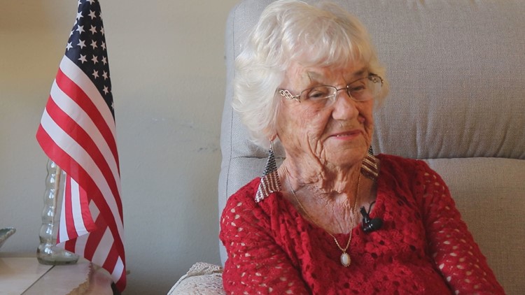 'I know God was in control:' This 98-year-old says biggest obstacle enlisting during WWII was her size
