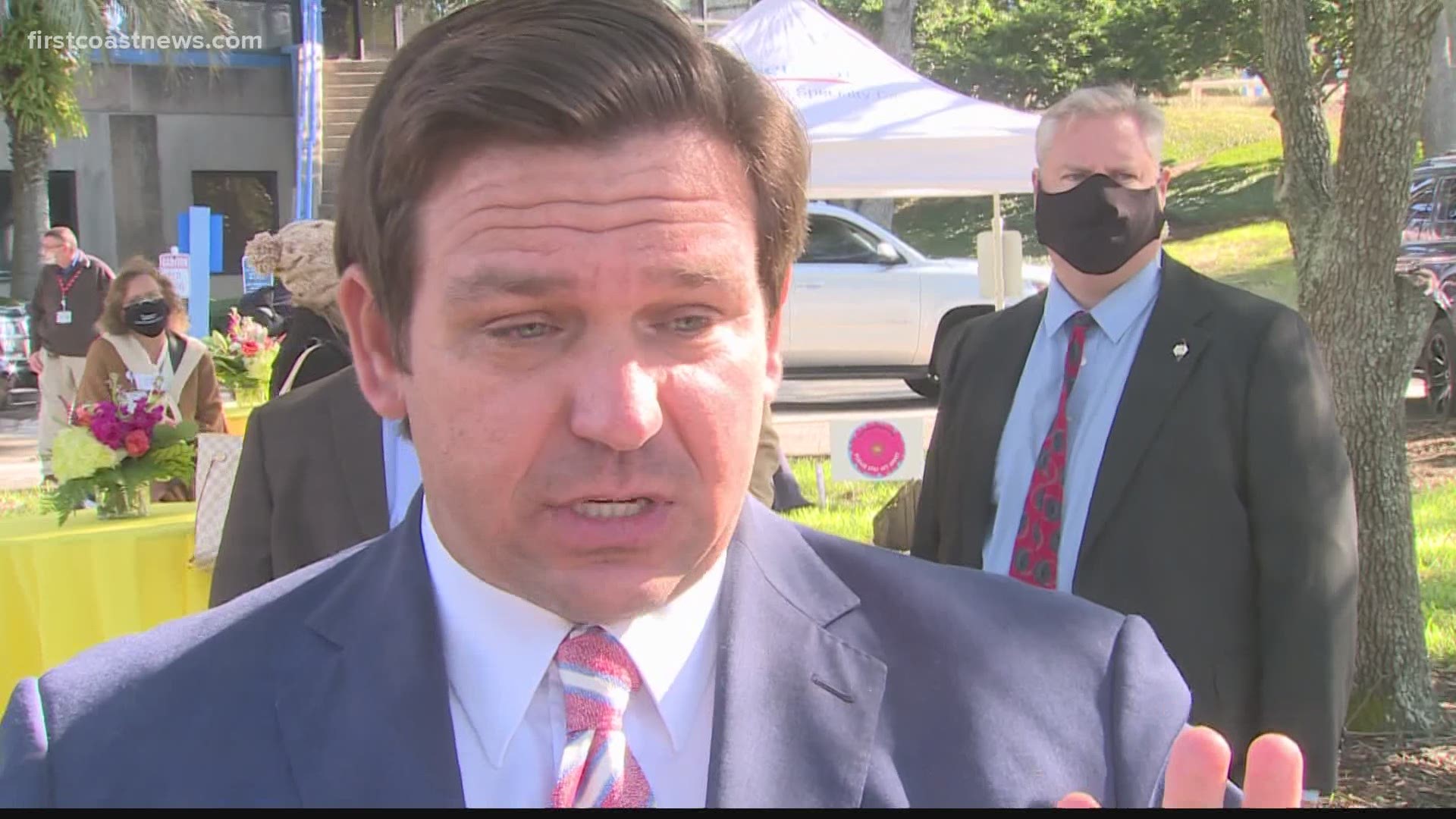 Florida Gov. Ron DeSantis said the state is ready to distribute the Pfizer COVID-19 vaccine once it's approved by the FDA.