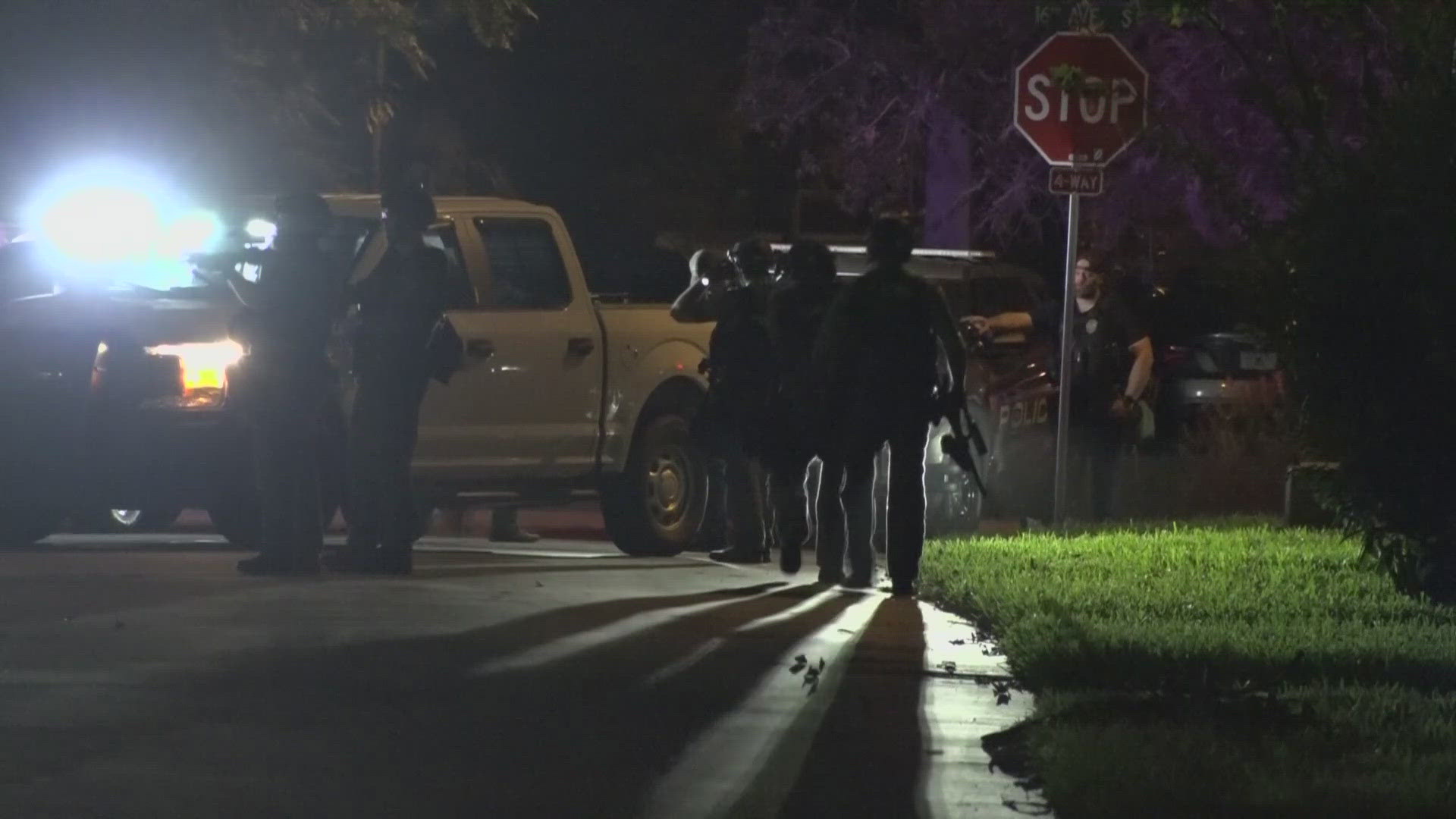 The police department said a SWAT team responded to an incident in the 600 block of 16th Avenue South.