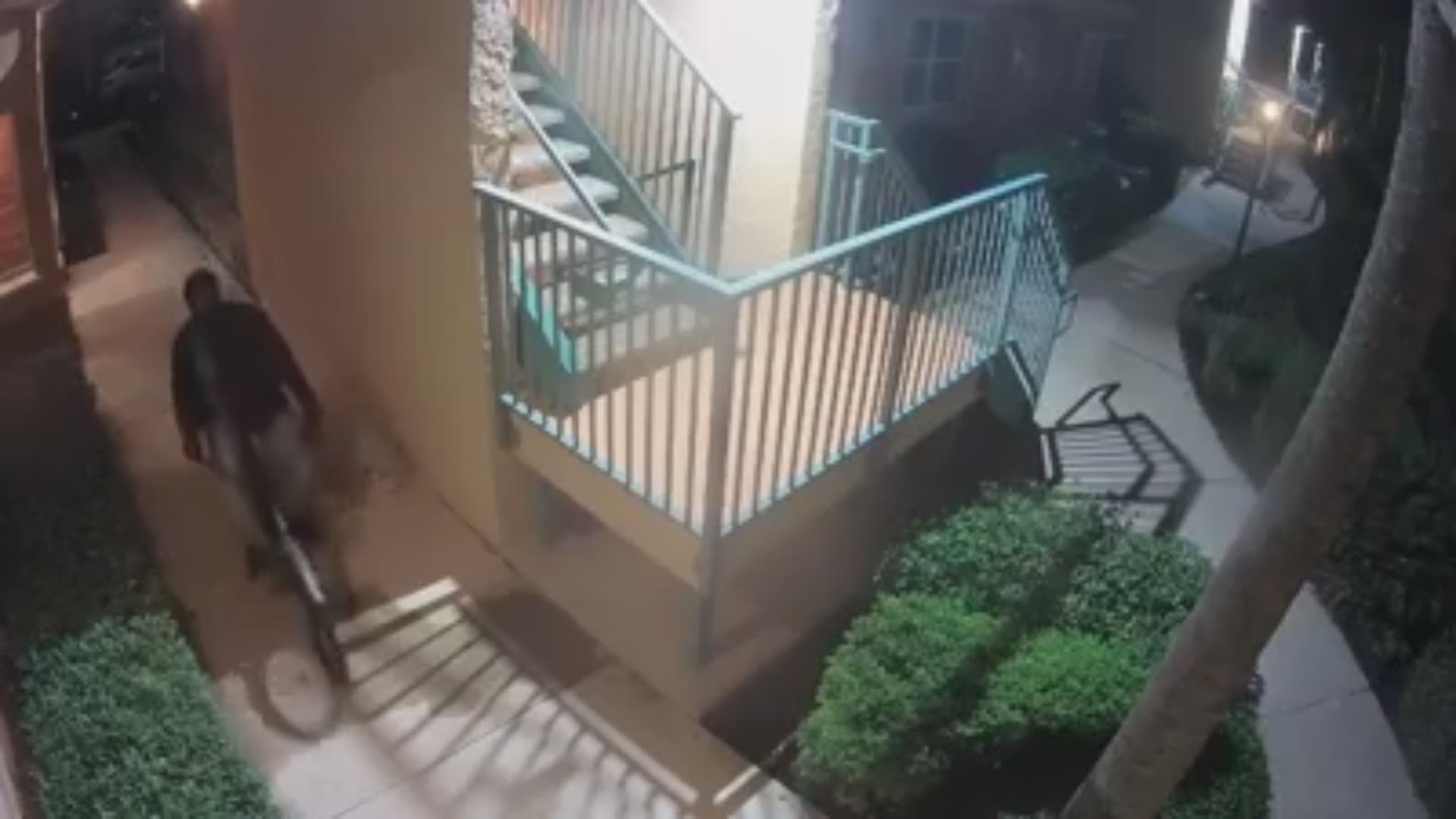 FCN obtained video of a bike being stolen from a condo complex, a week after we first told you of a possible bike 'chop shop' being found in Jax Beach.