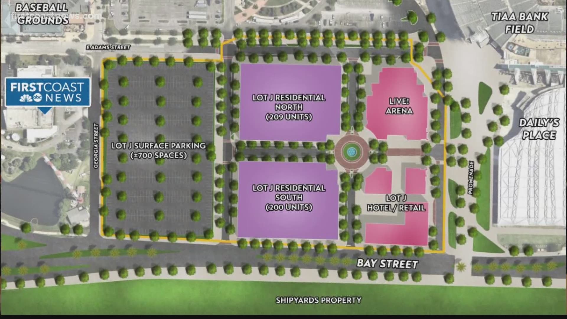 The city's share of funding for the $450 million Lot J project is expected to be discussed at length as council considers whether to approve Mayor Curry's proposal.