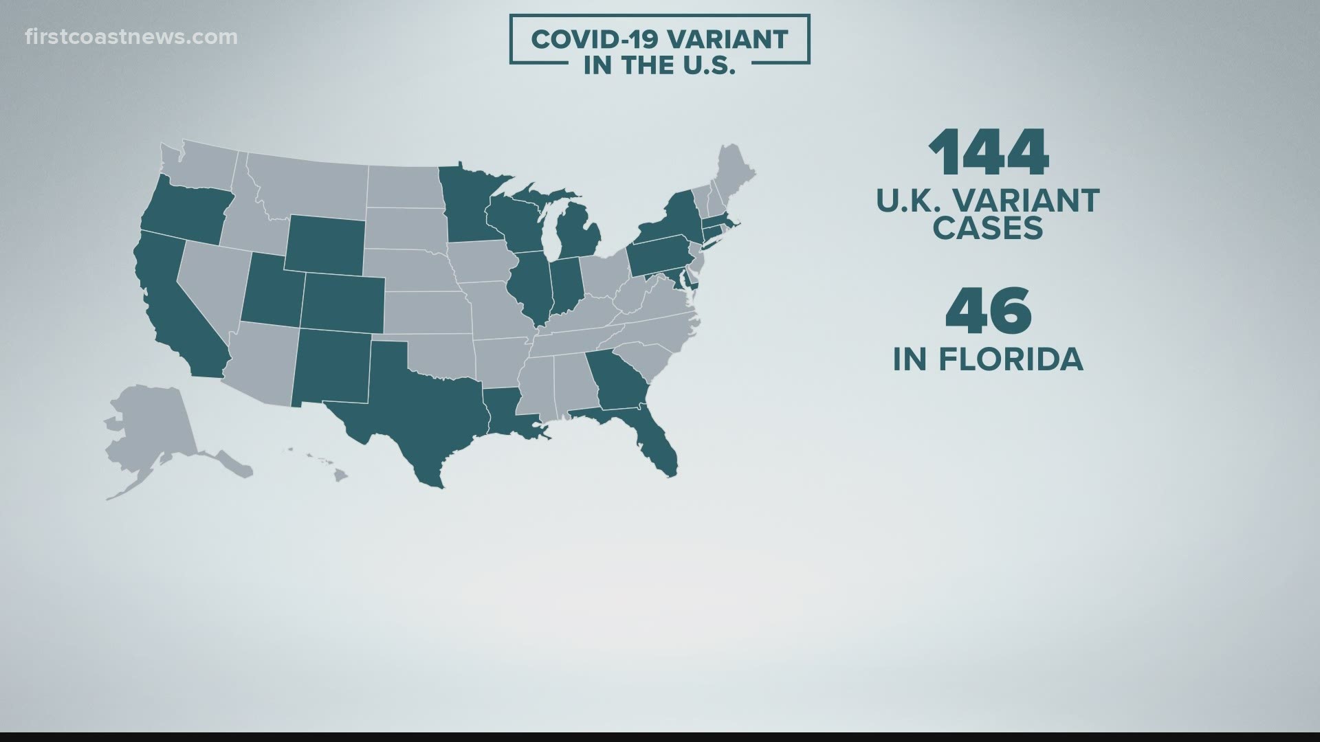 CDC: Florida has more UK COVID-19 variant cases than any other state