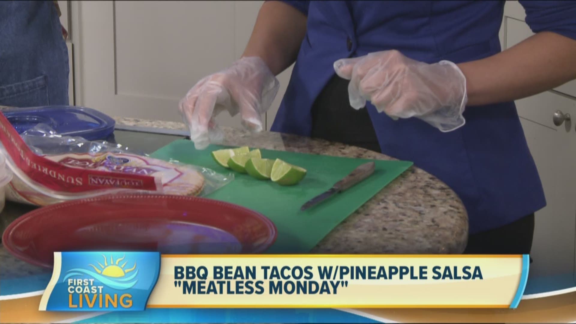 If you love tacos, barbeque and pineapples you'll love this spin on a taco recipe for Meatless Monday.