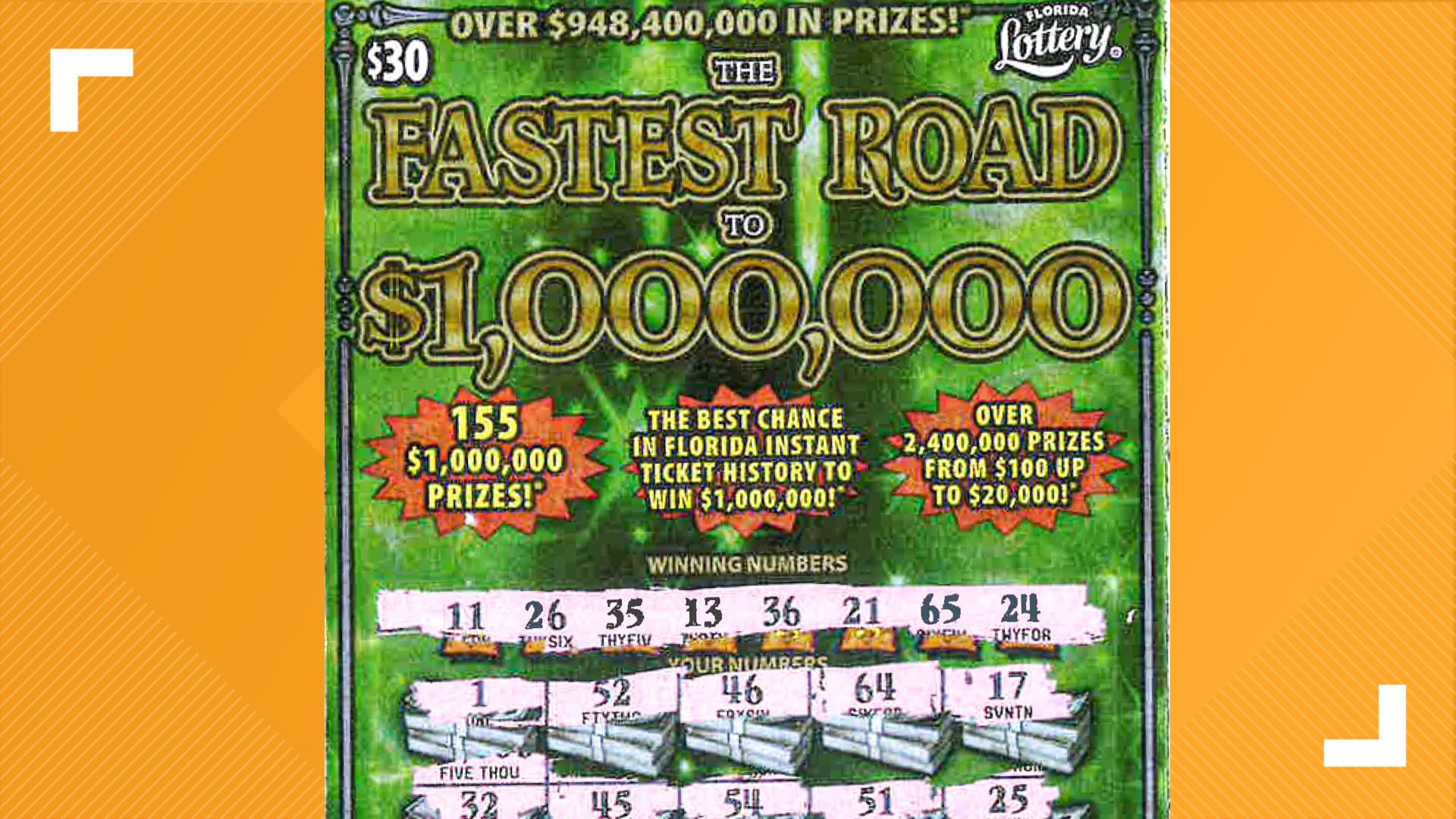 Florida Woman Wins $1 Million Top Prize From Scratch Off ...