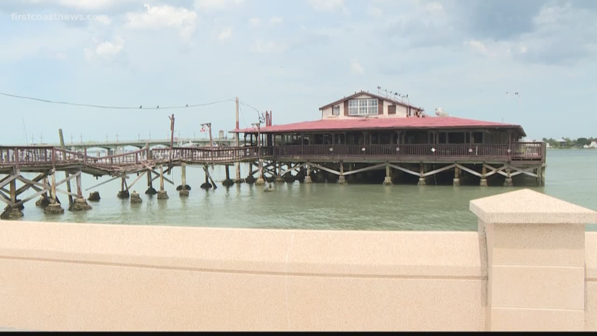 The old Santa Maria restaurant has been described by many as an eyesore. Its owners and the City of St. Augustine has been going back and forth on how to rebuild it.