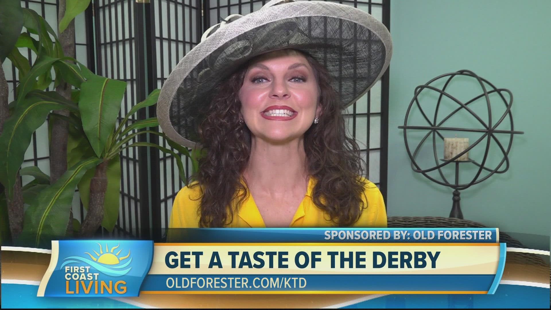Old Forester Master Taster, Jackie Zykan brings the taste of the derby to your living room with the official drink of the derby the Old Forester mint julep.