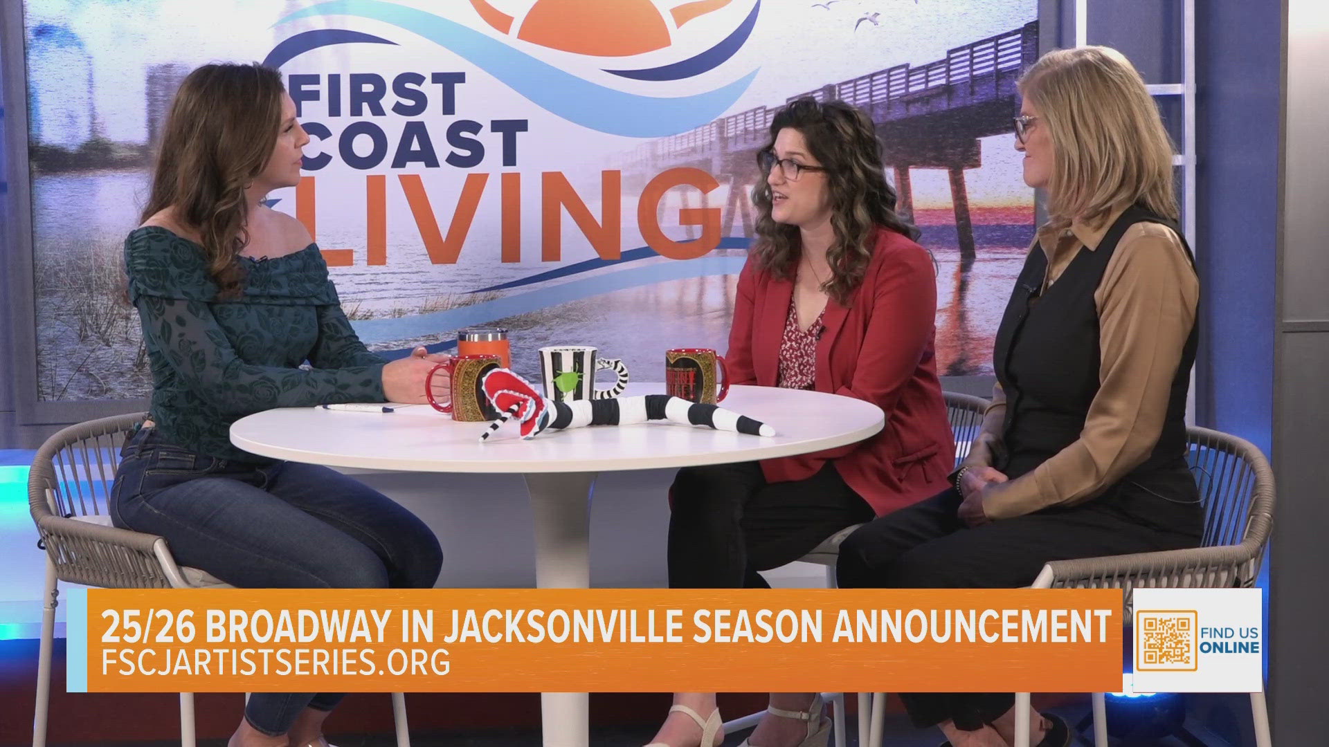 25/26 Broadway in Jacksonville Season announcement. Fo more, visit: www.fscjartistseries.org