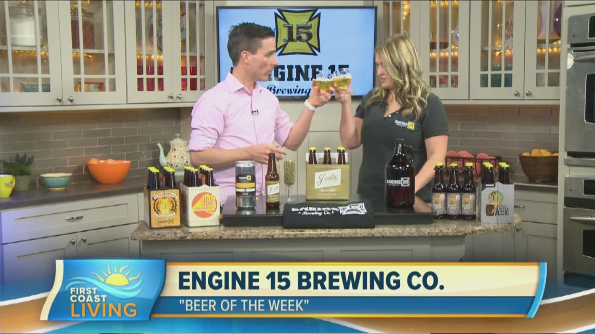 Engine 15 Brewing Company stops by to serve up this week's pick of Beer of the Week. Curtis Dvorak gets a sample of a lager that makes for a great starter craft beer.