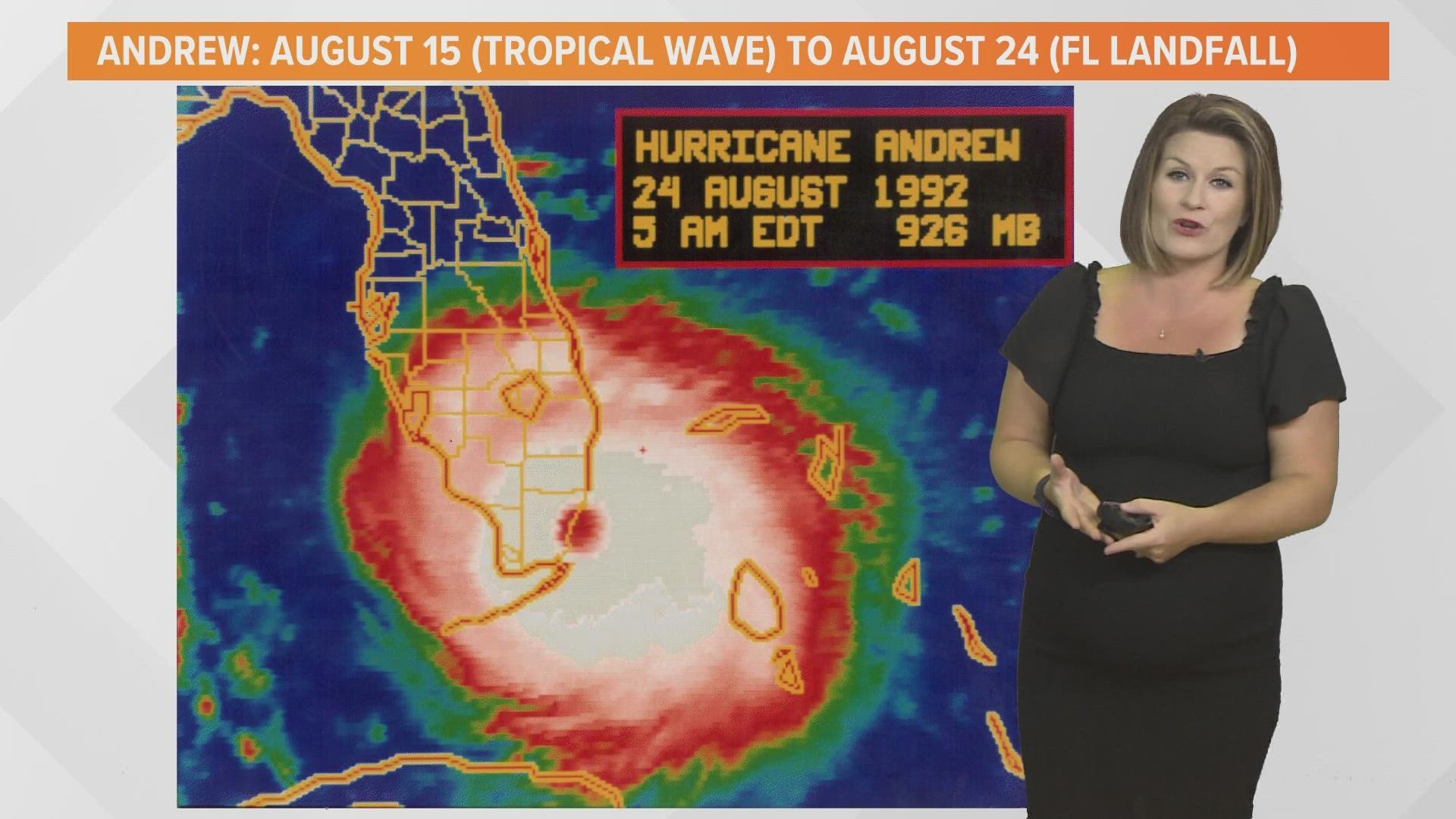 Tropics Tuesday: Tracking the beginnings of Hurricane Andrew 30 years later