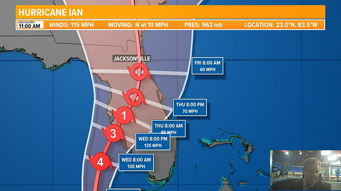 Tropical Storm Warnings Issued For The First Coast 