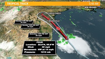 TROPICS: Potential Tropical Cyclone Four labeled in the Gulf of Mexico