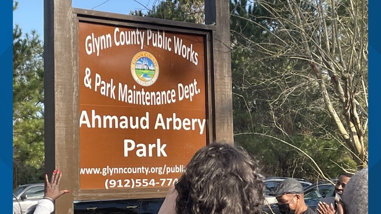 Brunswick park dedicated to Ahmaud Arbery on two-year anniversary of his death