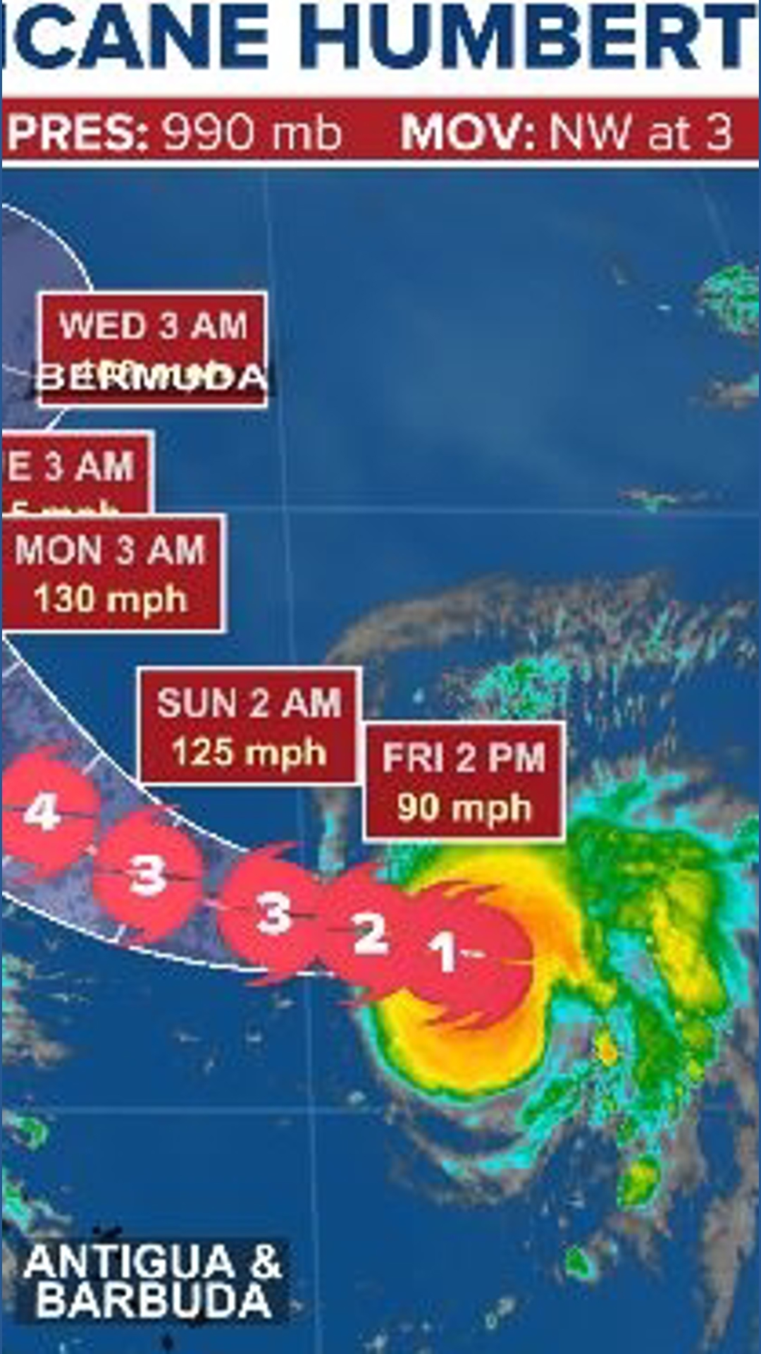 Tropical Storm Humberto forms in Atlantic | firstcoastnews.com