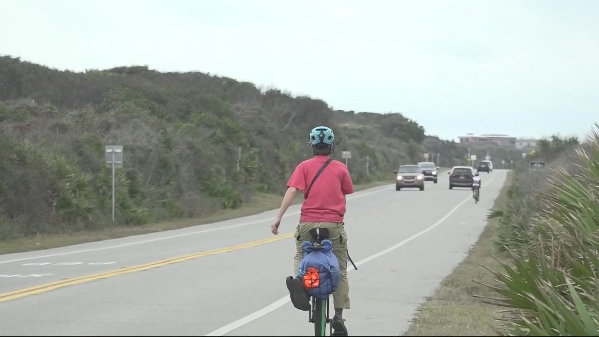 Avery Seuter wanted to raise awareness for sustainable travel and the East Coast Greenway by riding on a unicycle all the way from Maine to Key West.