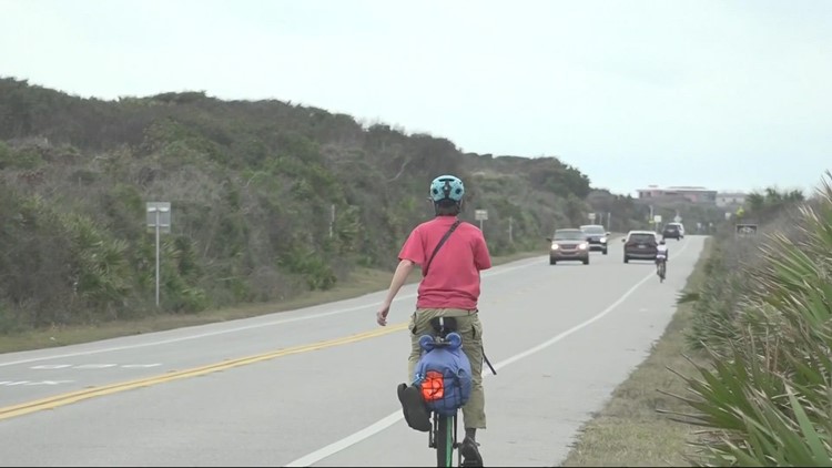Unicyclist rides all the way from Maine to Key West
