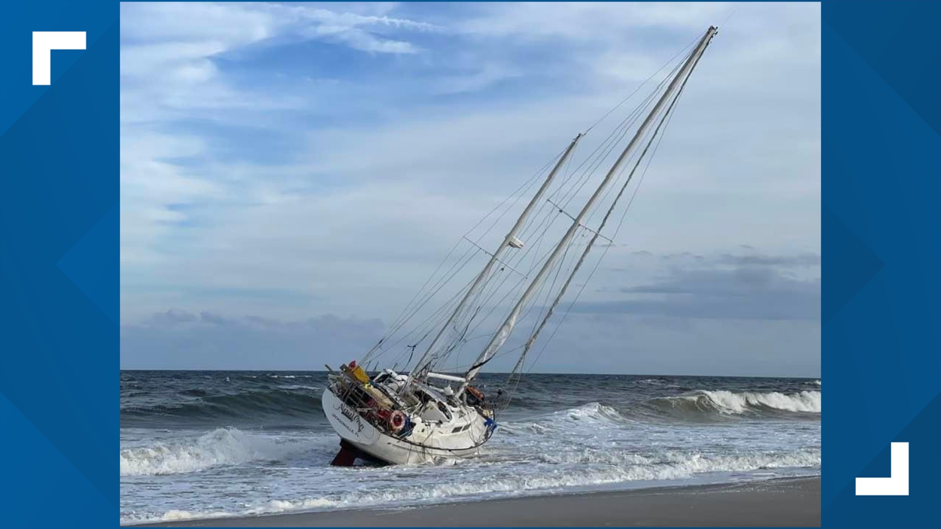 Ship Washes Ashore St Augustine 2024 Ford Cymbre Arlinda