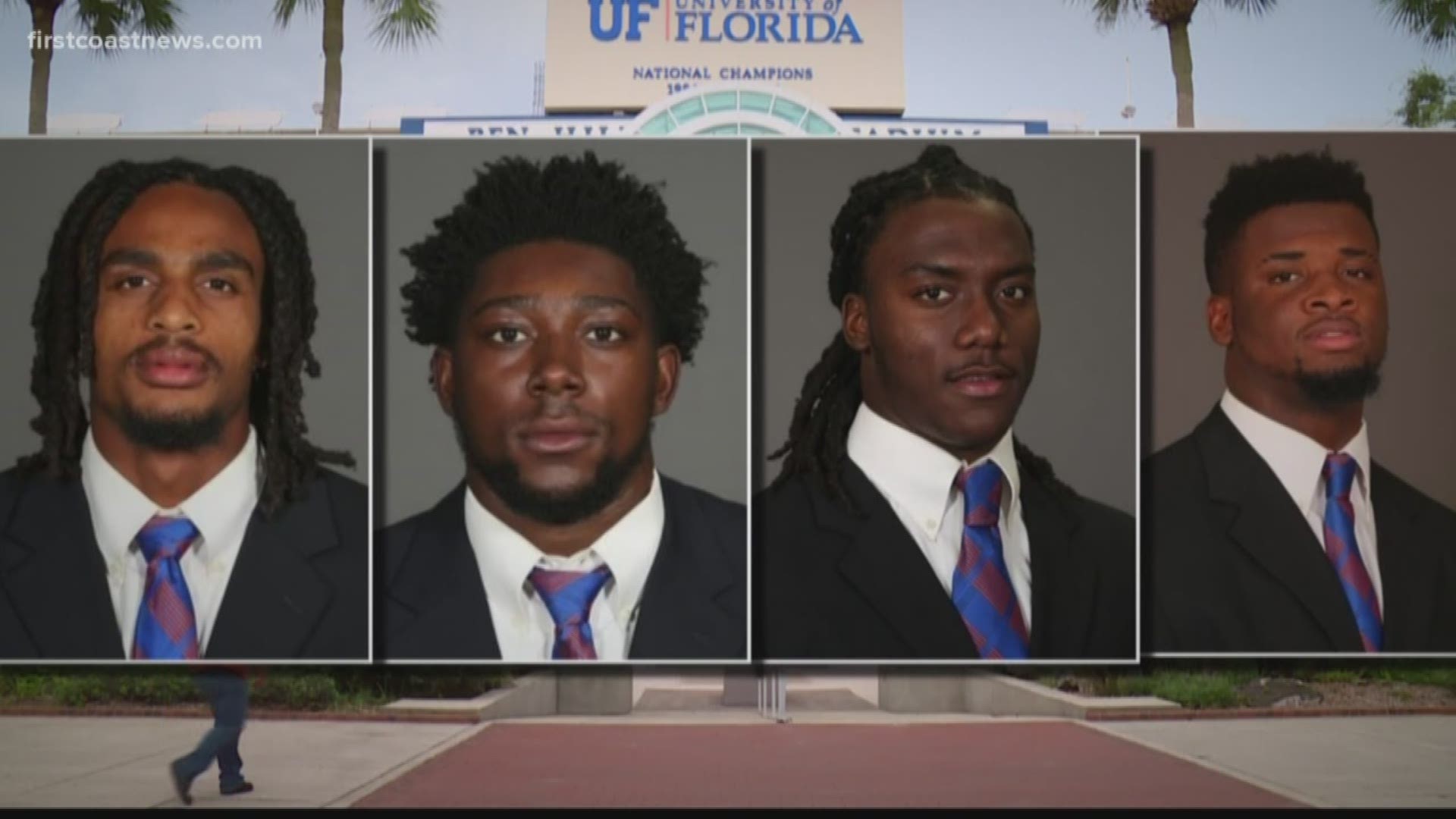 Multiple University of Florida football players face possible university discipline after an on-campus confrontation involving airsoft guns and lying to police.