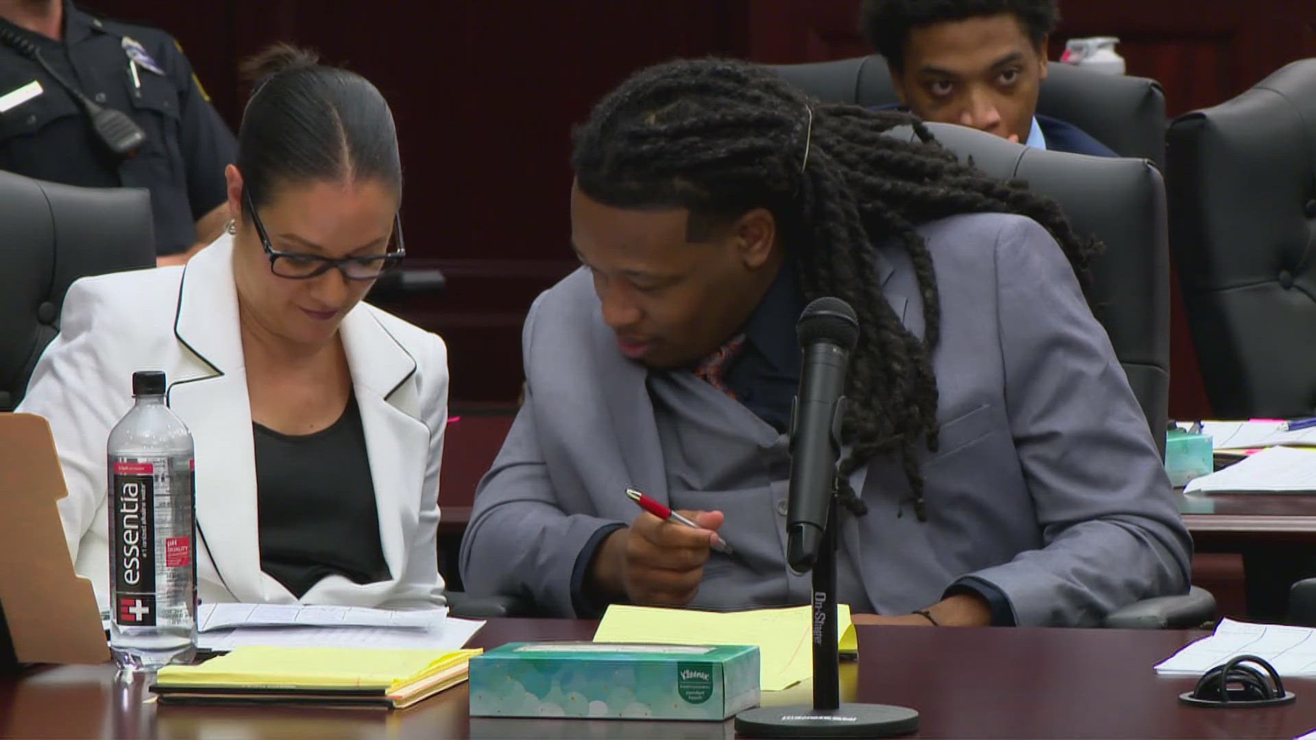 Hakeem Robinson, also known as "Ksoo" is on trial for the murder of 23-year-old Charles McCormick. Leroy Whitaker is also being tried for McCormick's murder.