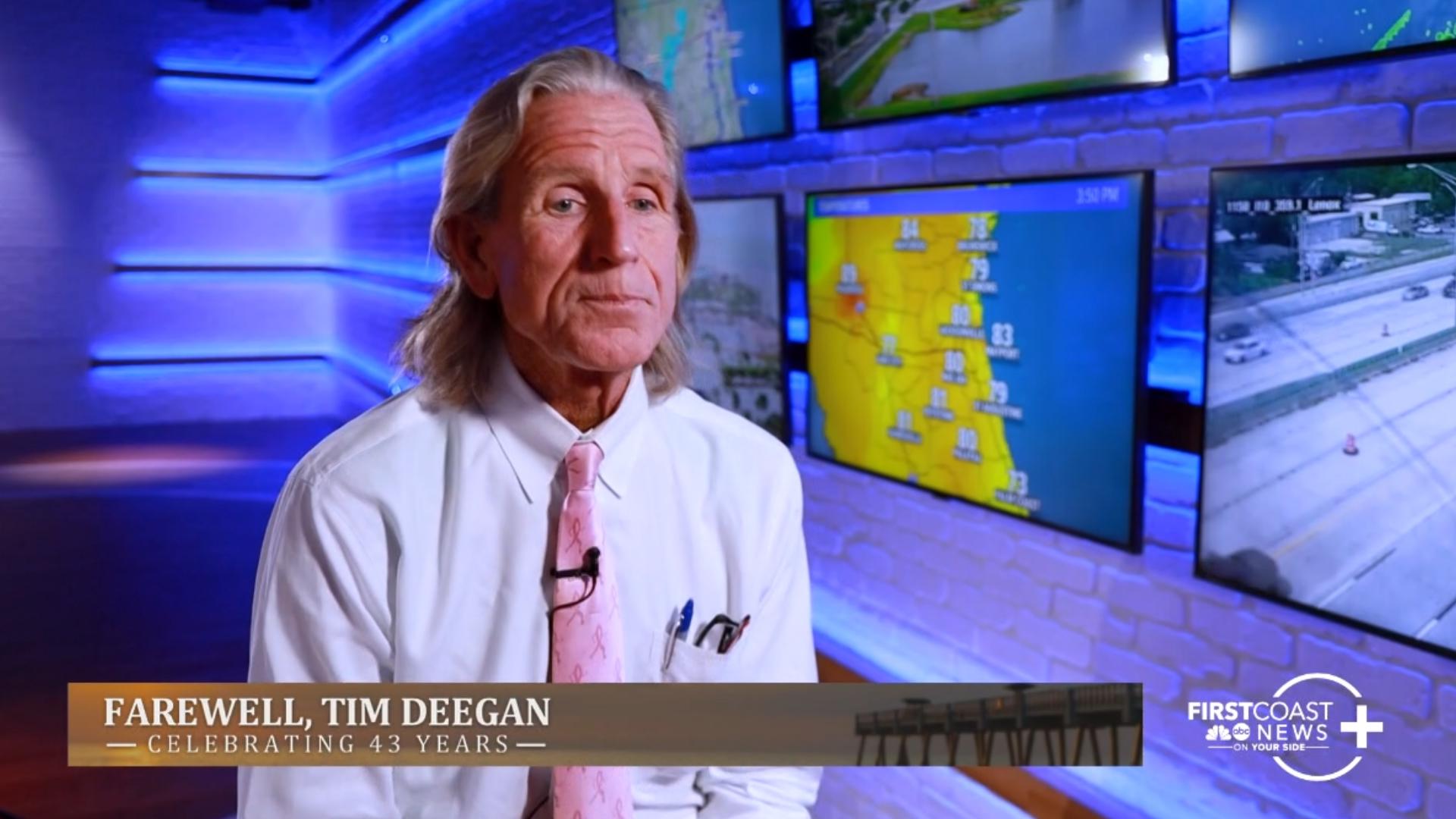 First Coast News chief meteorologist answers questions and reflects on 43-year meteorology career.