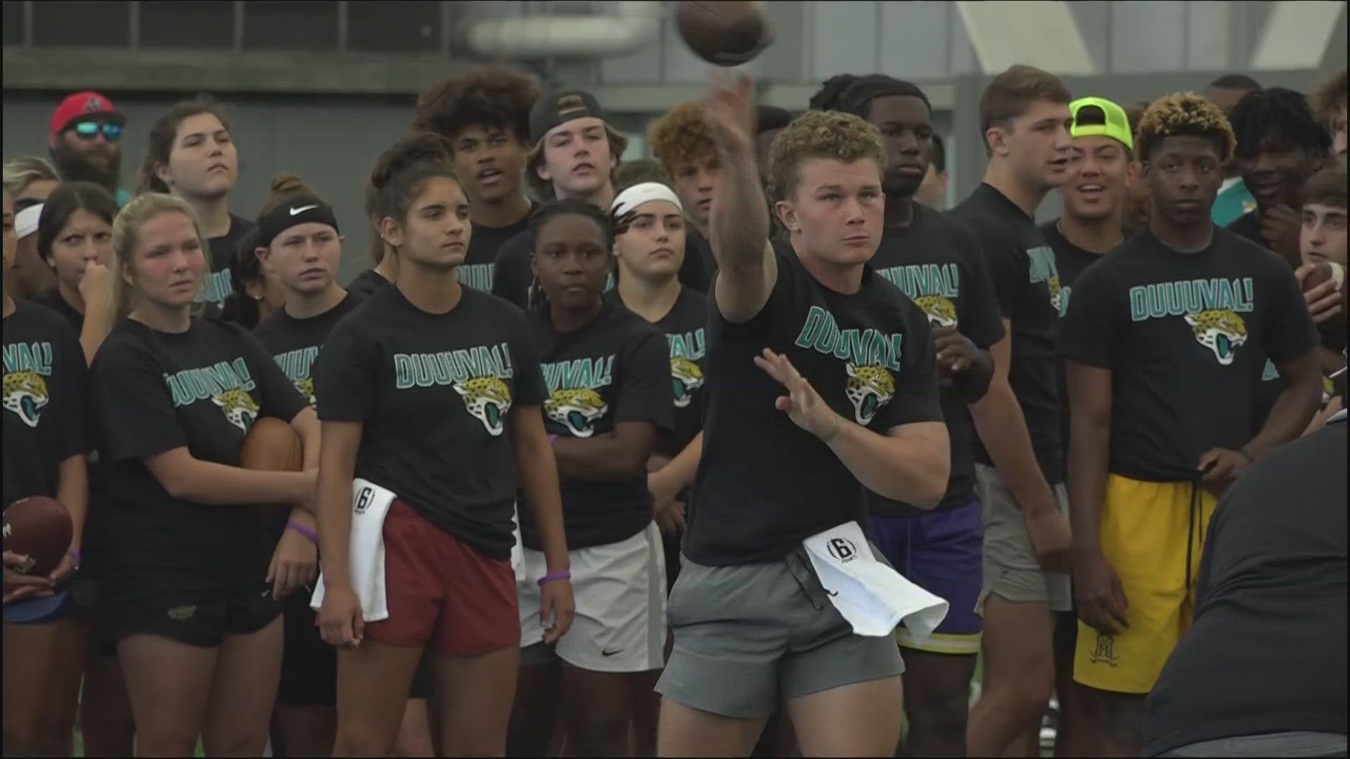 Over 150 of the top high school quarterbacks from Florida, Georgia and Alabama took part in the boys and girls event. FSU commit Luke Kromenhoek won the event.