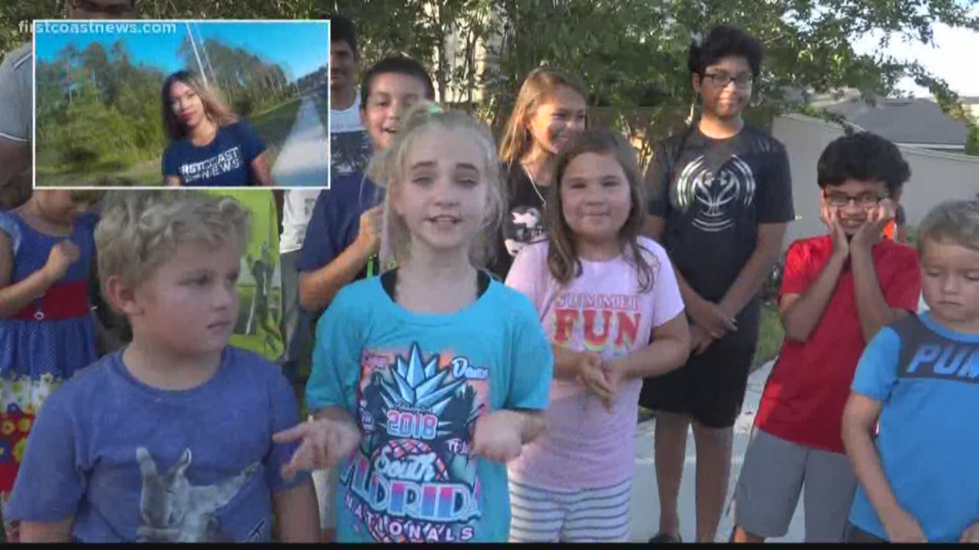 The St. Johns County School District says it eliminated the bus service for students that live in the St. Johns Forrest neighborhood because they live within two miles from the school. And parents are outraged.