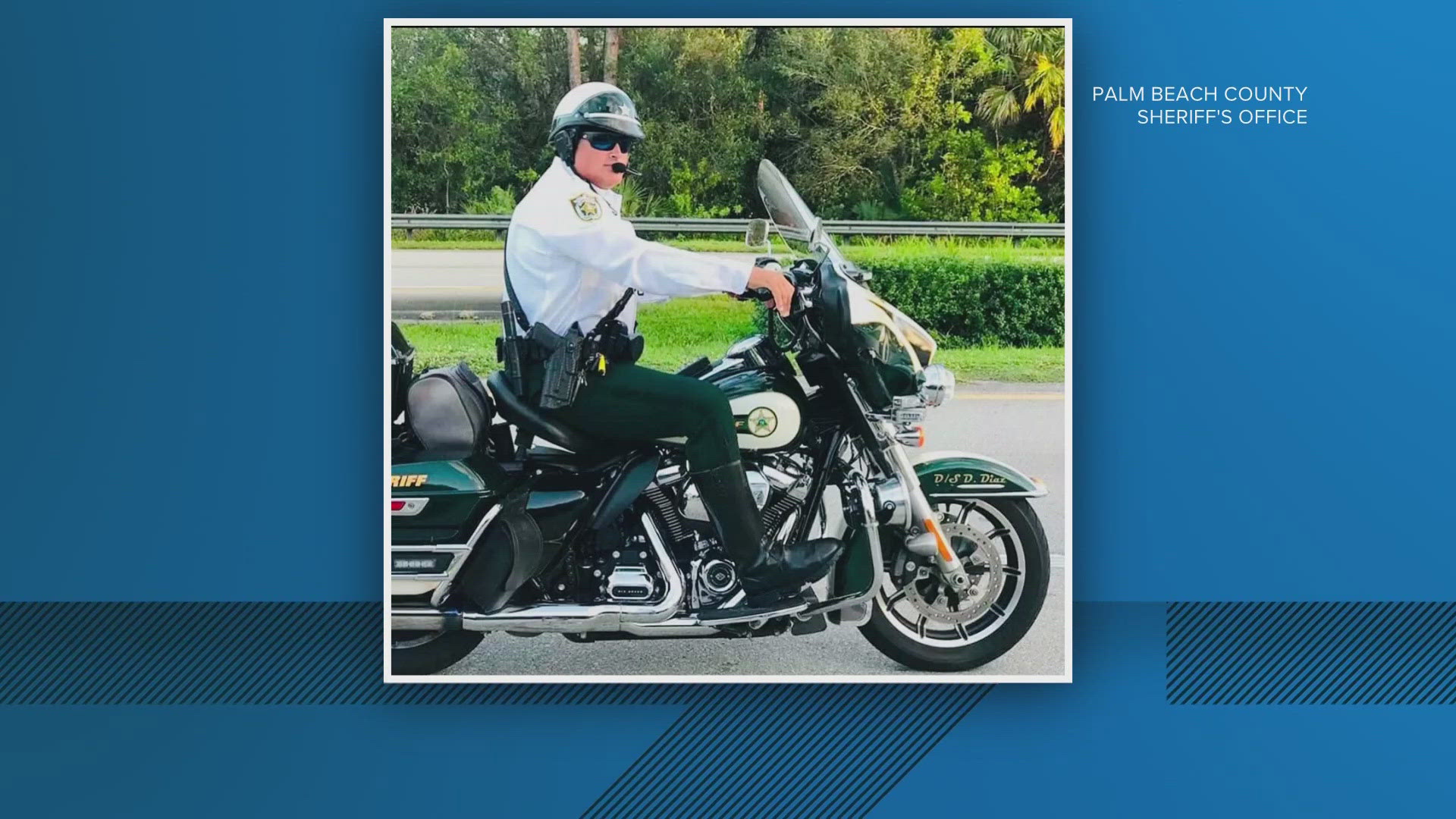 Deputy Ignacio "Dan" Diaz was initially reported to be seriously injured in the crash and "fighting for his life."