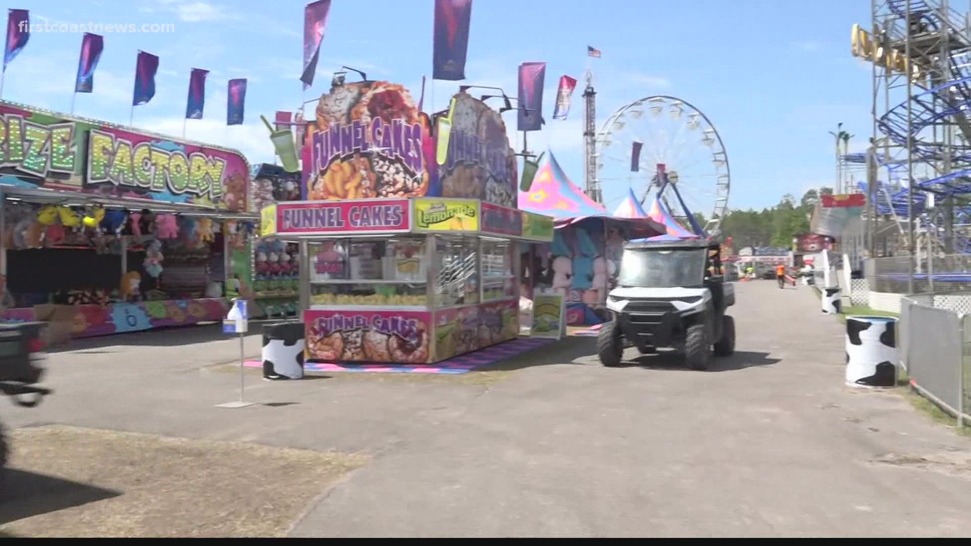 Safety is their first priority here at the Clay County fair.  State inspectors have been making sure all the rides are up to standard.