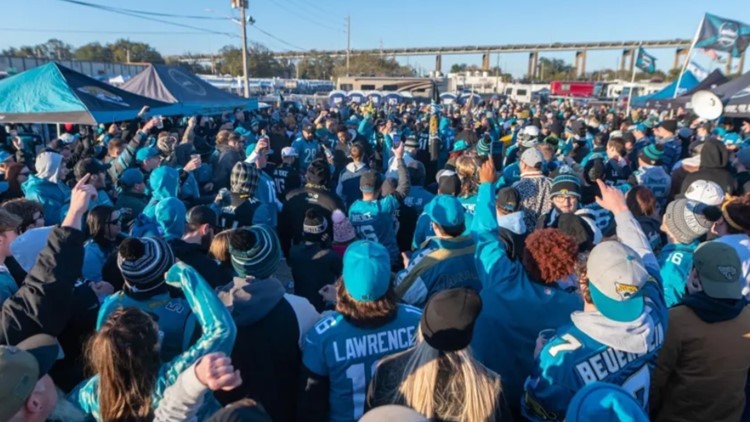 Details: Jaguars tailgate being held in Kansas City for playoff game