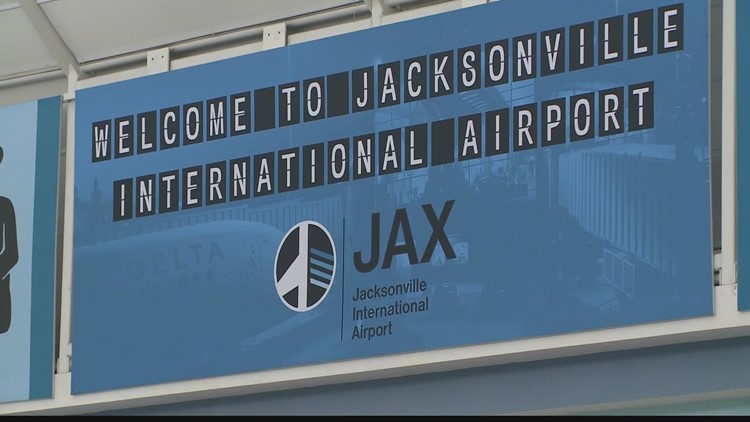 Weather backs up holiday travel at JAX airport