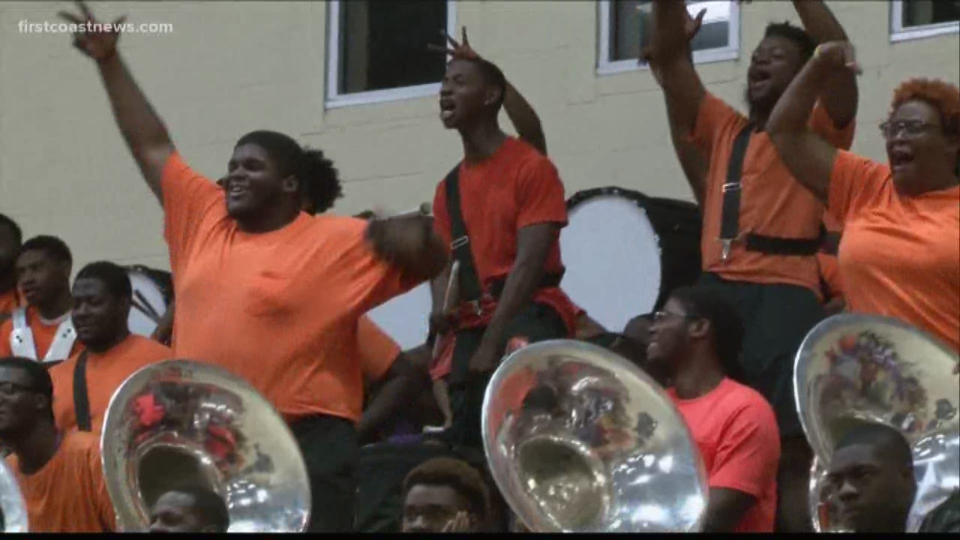 Edward Waters College hosted "Tiger Madness" Monday night, a pep rally to get the student body excited about the 2019-2020 basketball seasons.