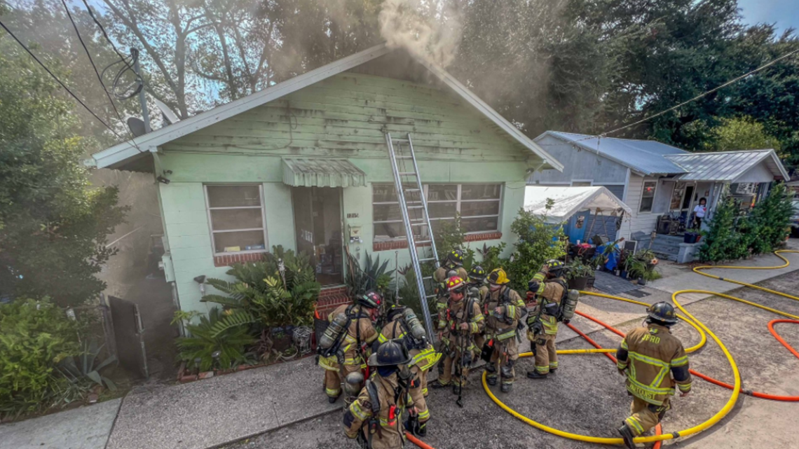 Authorities investigating 'suspicious' fire at Jacksonville home