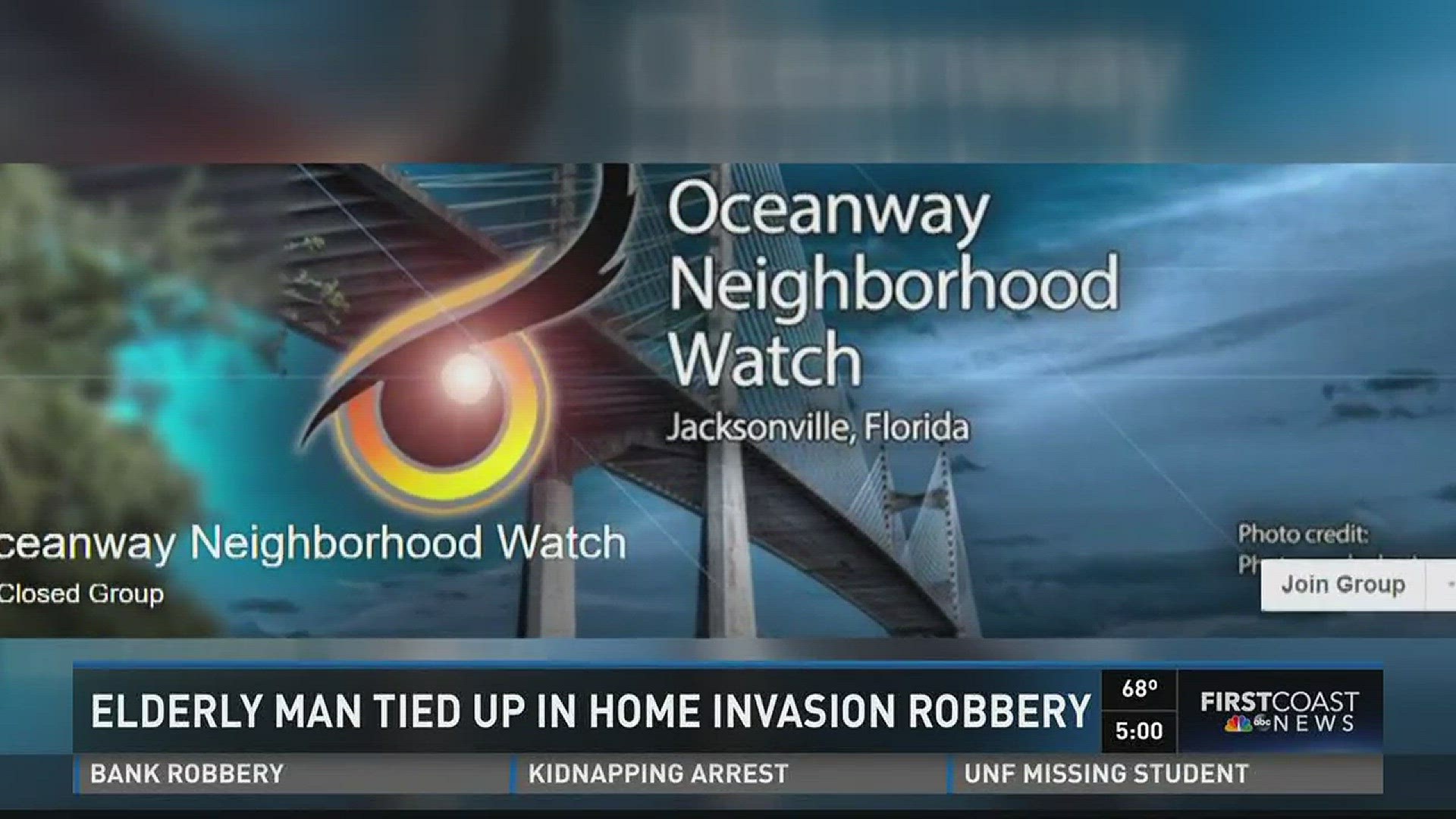 Elderly man tied up in home invasion robbery