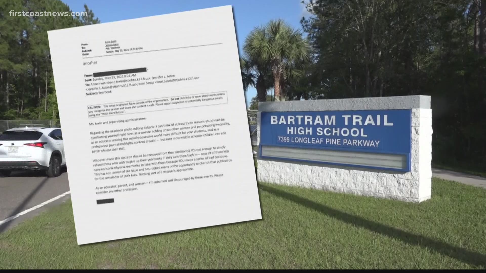 First Coast News is digging deeper into the yearbook controversy combing through more than 167 emails obtained in a public records request.