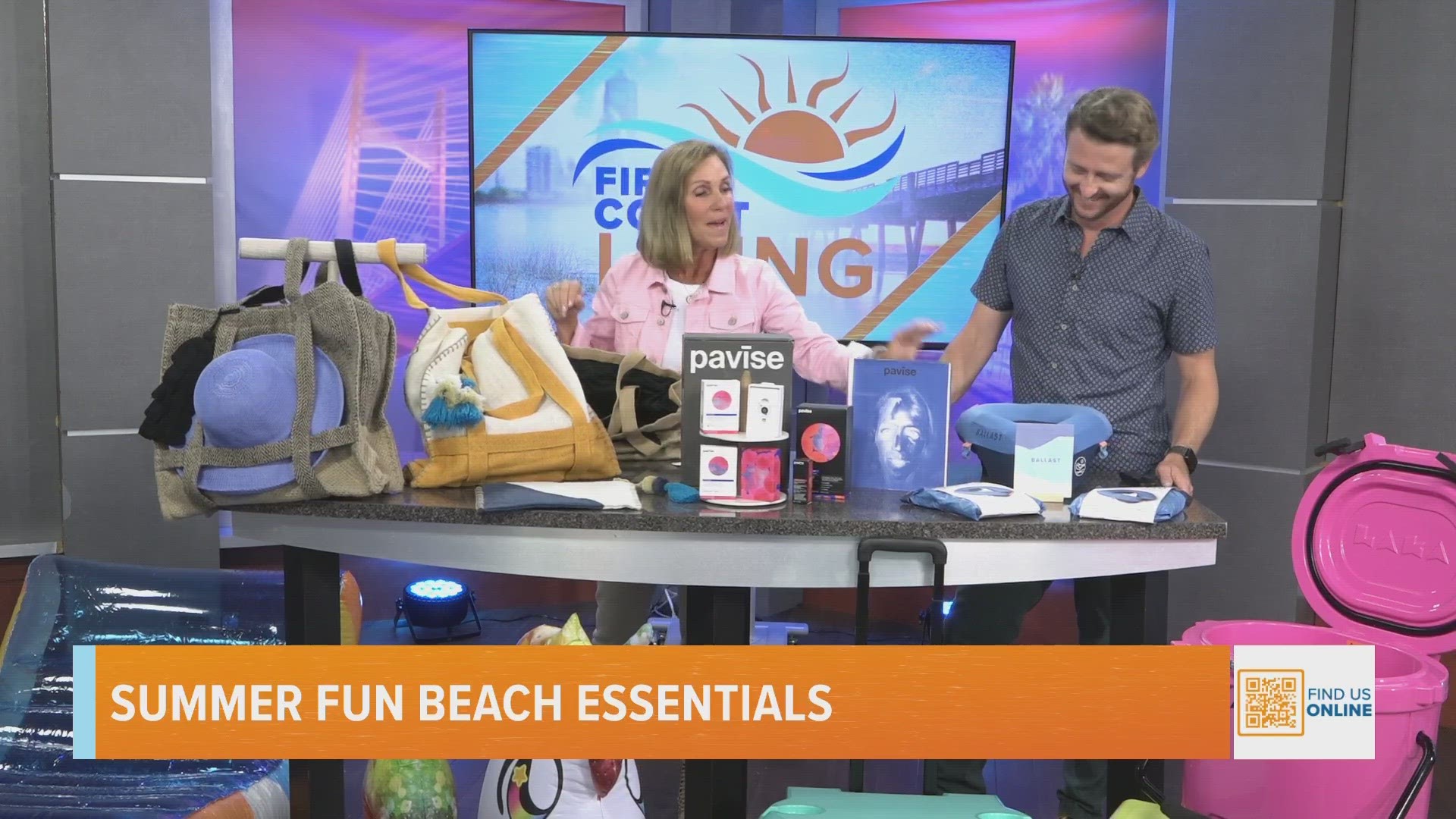 Lifestyle contributor Anne Fink Roy has your summer beach essentials!