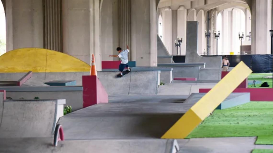 Ly painter GO TO THE LUV’S SKATEPARK Artwork “Go to the LUVs skatepark” from LY painter - Dope