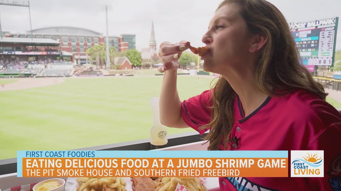 Delicious Food at Jumbo Shrimp Game | firstcoastnews.com
