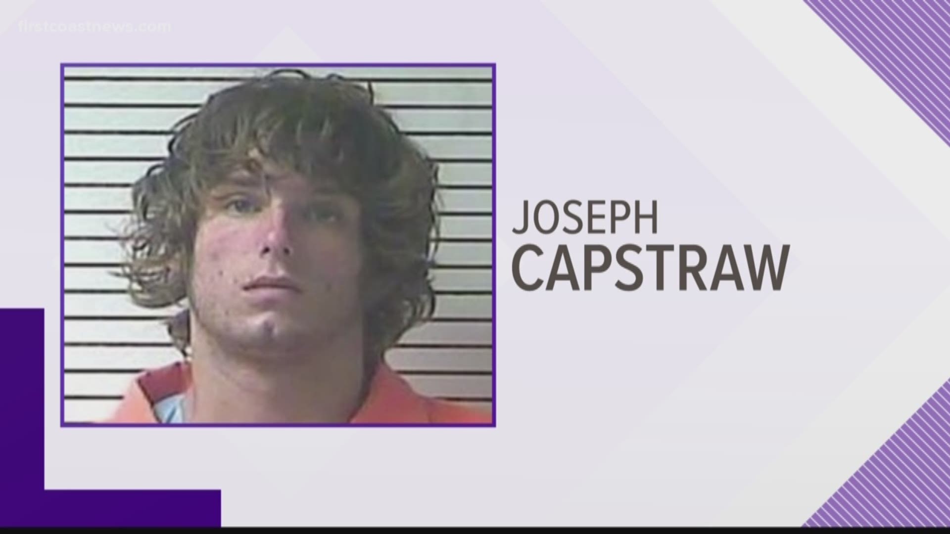 Joseph Capstraw, 20, was arrested by Elizabethtown, Kentucky police after officers say he admitted to killing a woman.