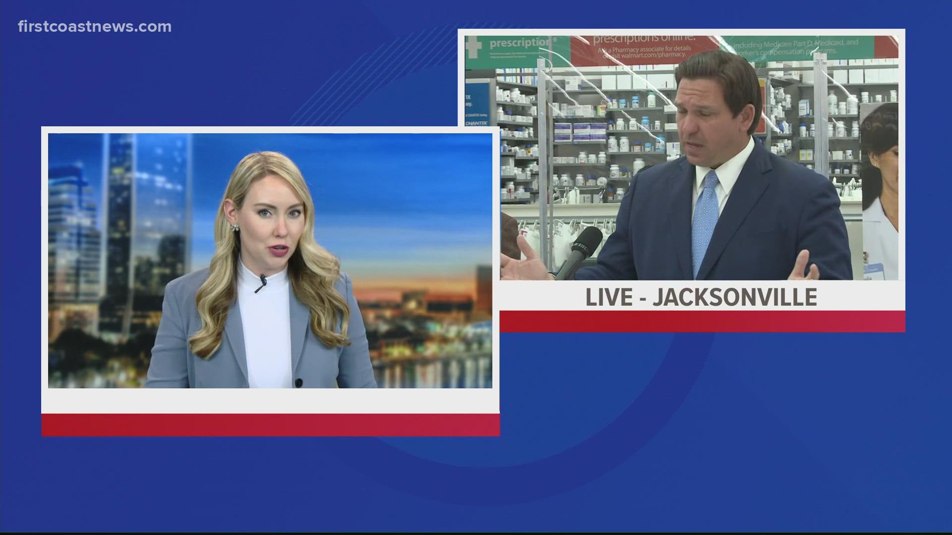 The stores will begin vaccinations starting Friday. Duval will have the most Walmart vaccine locations in the entire state.