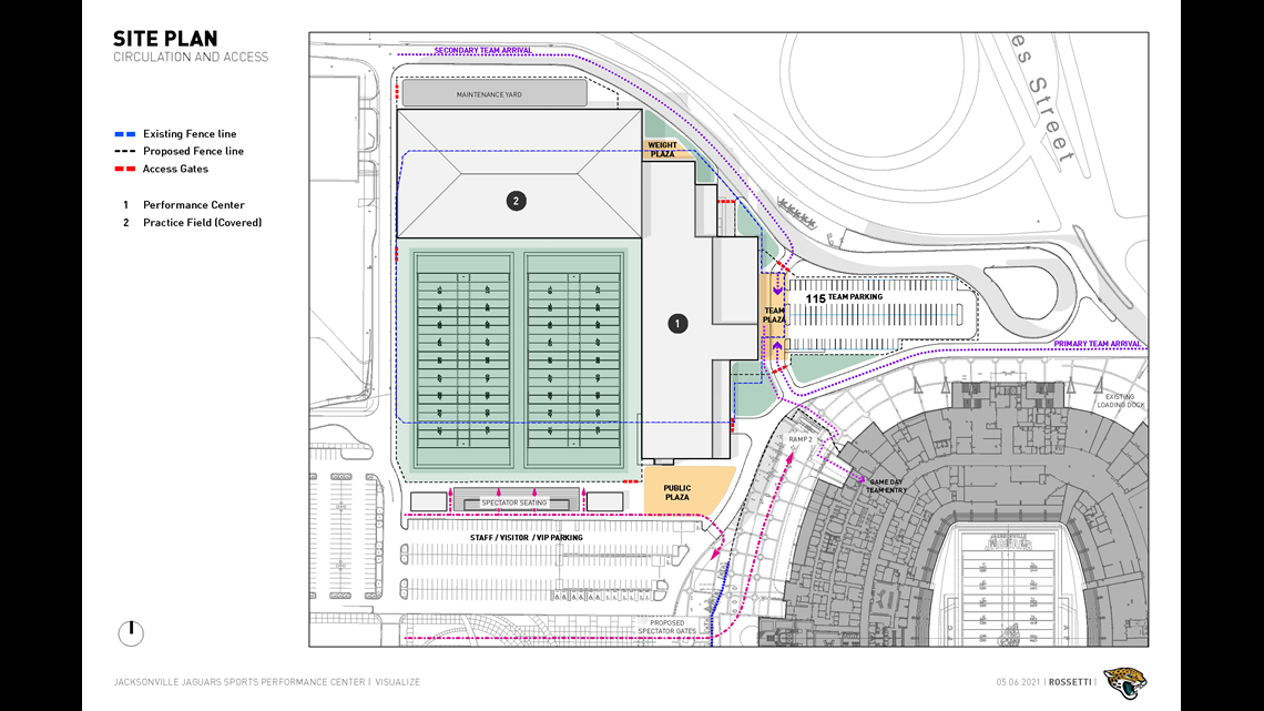 Jacksonville Jaguars performance center set to begin building phase