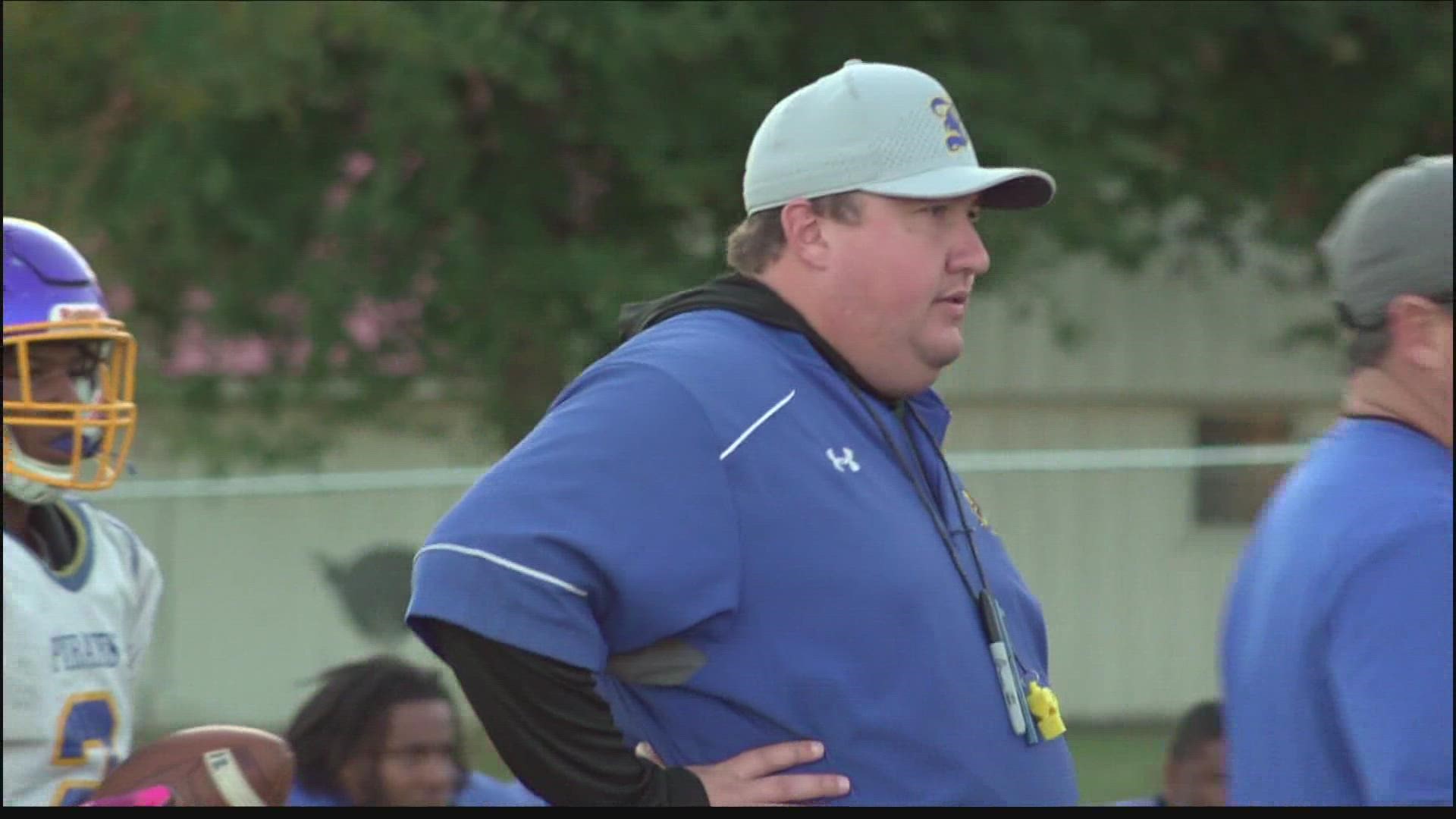 Grady has been the offensive coordinator at Brunswick for the last five years. He's motivated to get the Pirates past the second round of the playoffs this year.