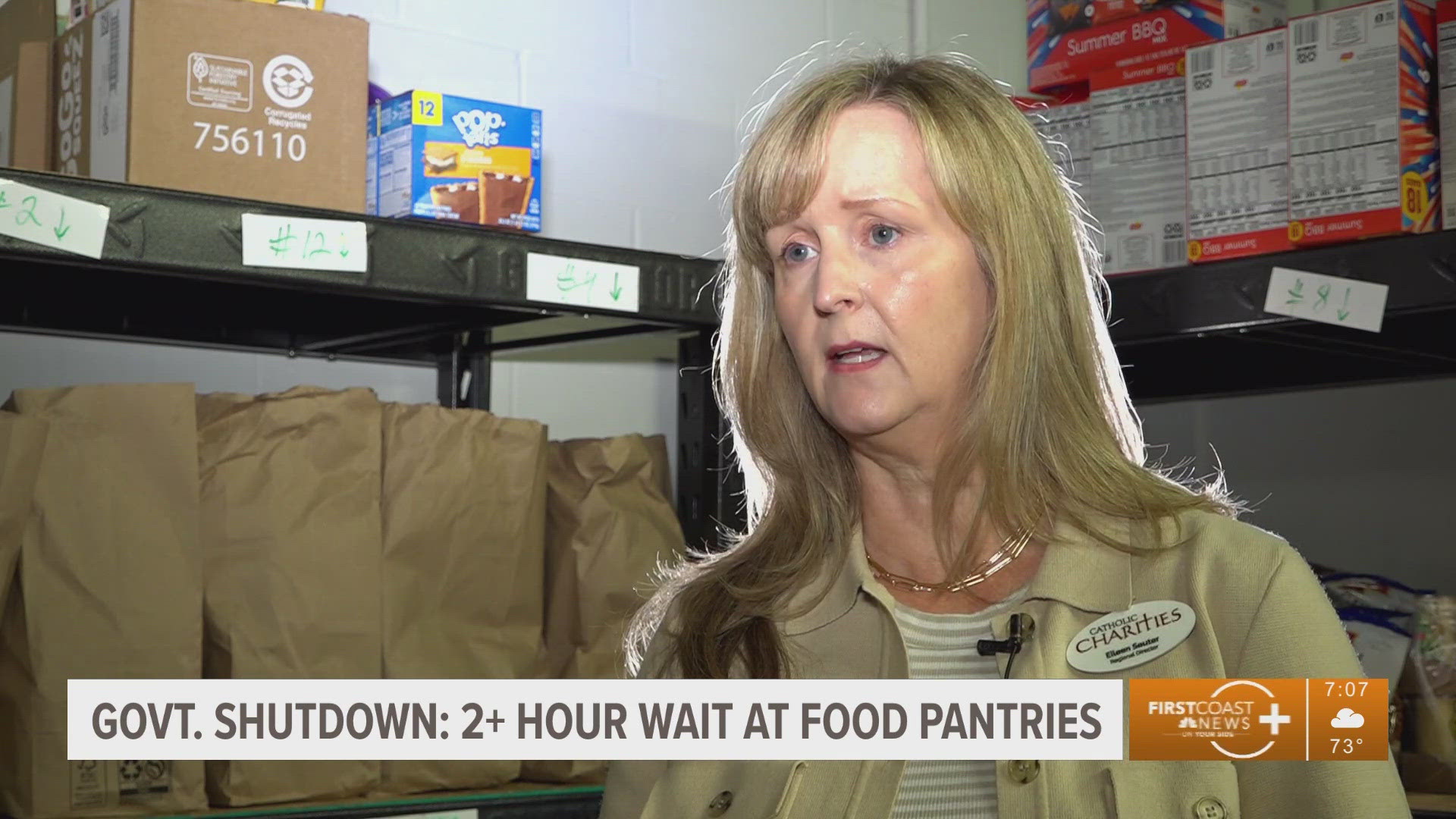 The government shutdown leaves Jacksonville food pantries bracing for increased demand and longer lines as federal food aid disruptions loom.