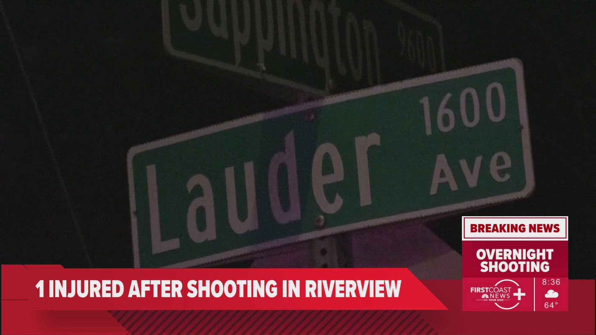 A man is in the hospital after police say someone fired about a dozen bullets into a home in Riverview.